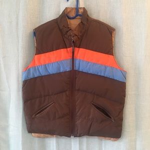 Vintage “That 70s Show” Reversible Men’s Vest